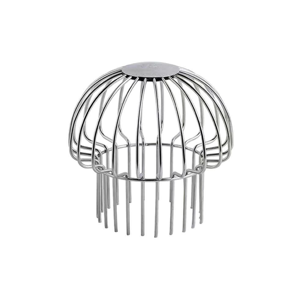 50-160mm Strainer Garden Landscaping Floor Drain Gutter Guard Roof Guttering Cover Leaf Protection Netting Gutter Guard Mesh: GOLD