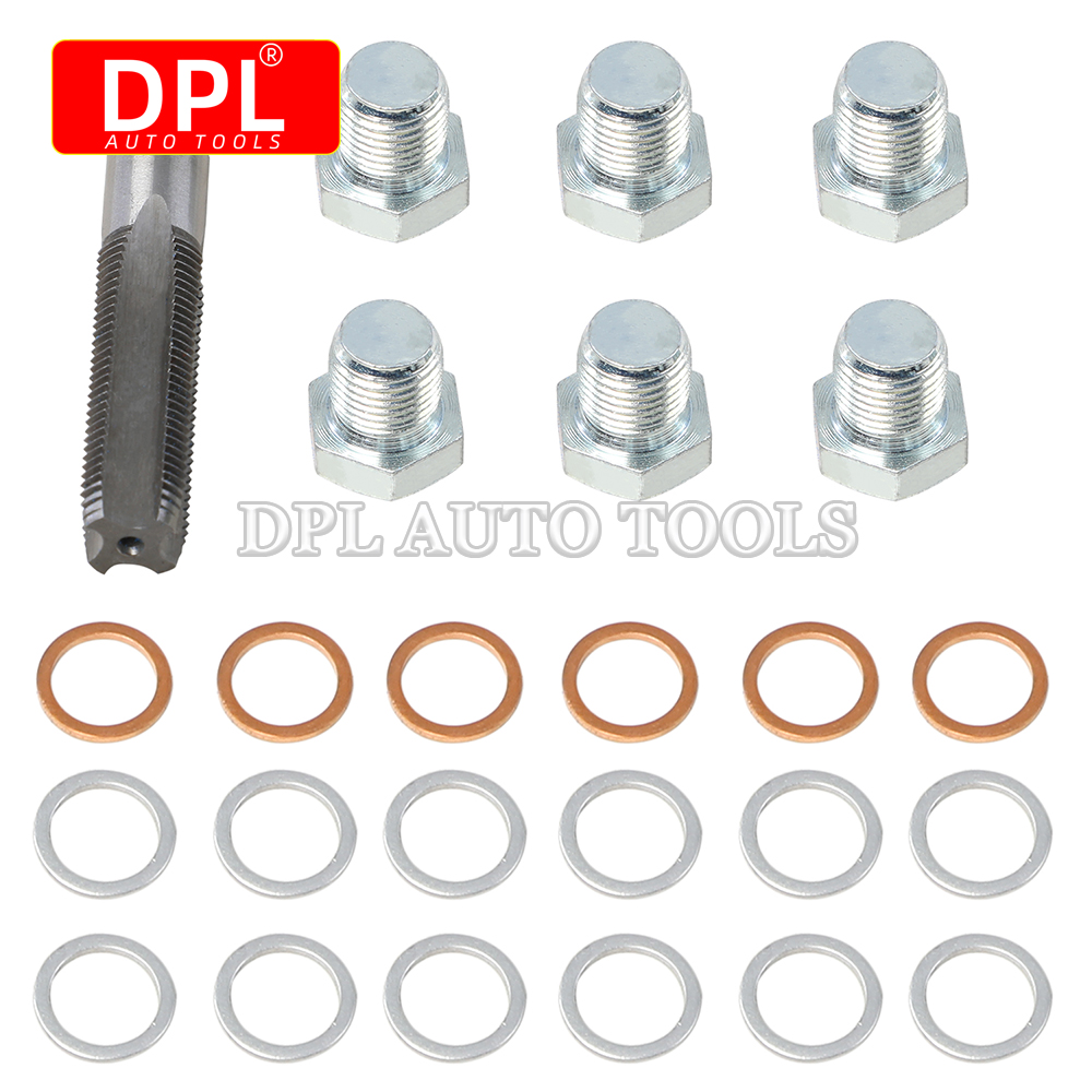 Vis de vidange de robinet et d&#39;huile M13 x 1.25 à M22 x 1.5mm (pas), boulon de réparation, M13 M15 M17 M20 M22