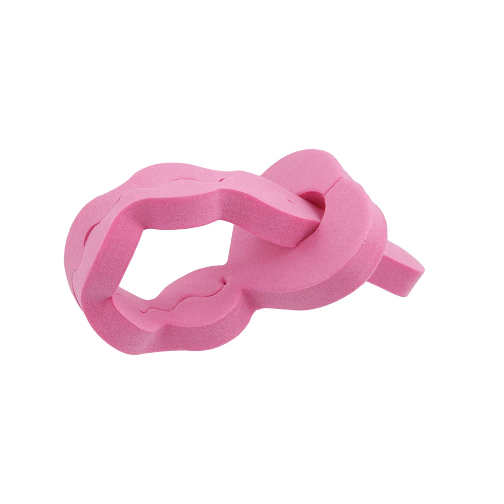 6 Stuks Haar Spons Rollers Set Roze Flexibele Zacht Schuim Zwaaien Curling En Styling Rollers Voor Vrouwen Haar Diy Kapper accessoires