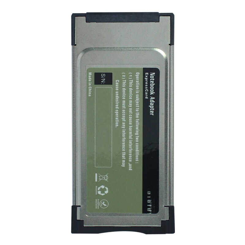 ! Expresscard kaartlezer SD SDHC SDXC Card Adapter voor XDCAM Serie SXS Card Adapter