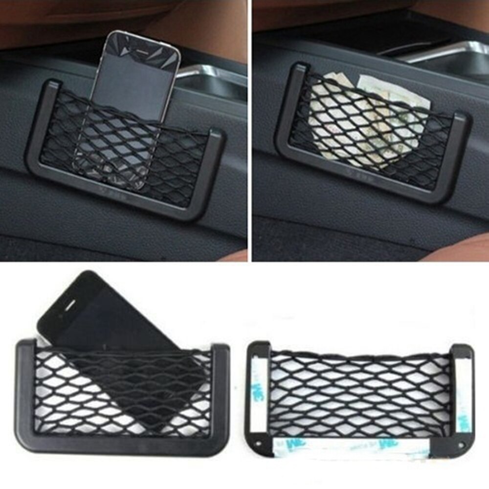 Car Net Bag Phone Holder Storage Pocket for Citroen C1 C2 C3 C4 C5 C6 C8 C4L Elysee Xsara CACTUS DS3 DS4 DS5 DS5LS DS6