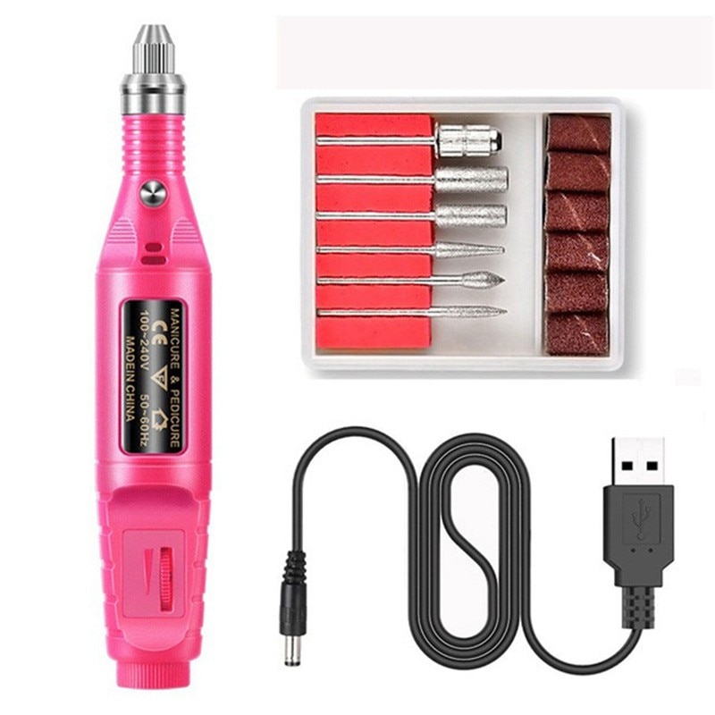 40 stuks nagelset uv led lamp droger met manicure pen gellak strass steentjes kit gereedschapsset elektrische machine boor nagelkunst gereedschap