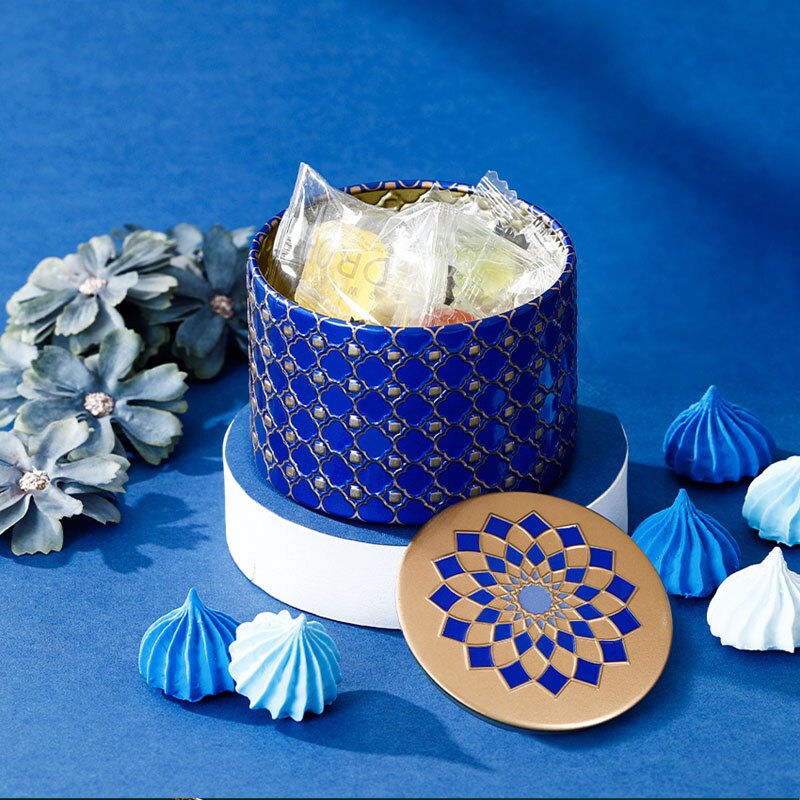 Caja de hojalata para aromaterapia, lata pequeña portátil Universal para aromaterapia, vela de té, flor, joyería de dulces de boda, lata vacía sellada