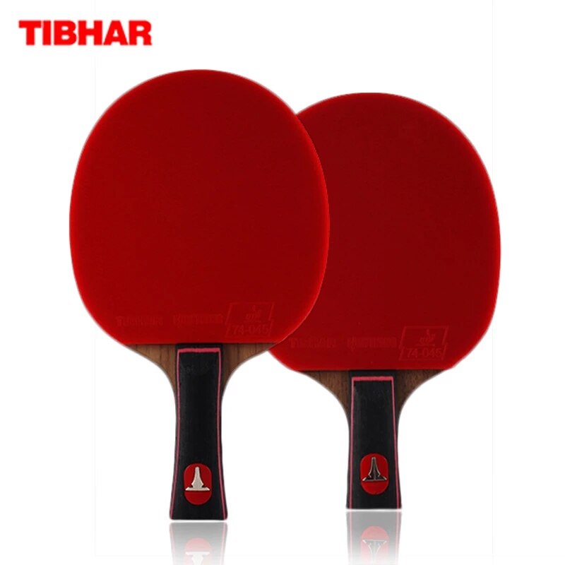 TIBHAR – raquette de Tennis de Table professionnelle, raquette de Ping-Pong avec sac, 608