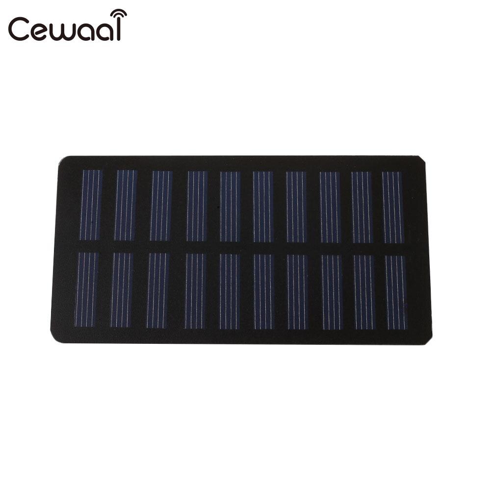 Solar Panel 5V Durable DIY Solar Cells 112X58mm Sun Power Photovoltaic Panels Portable 1.2W