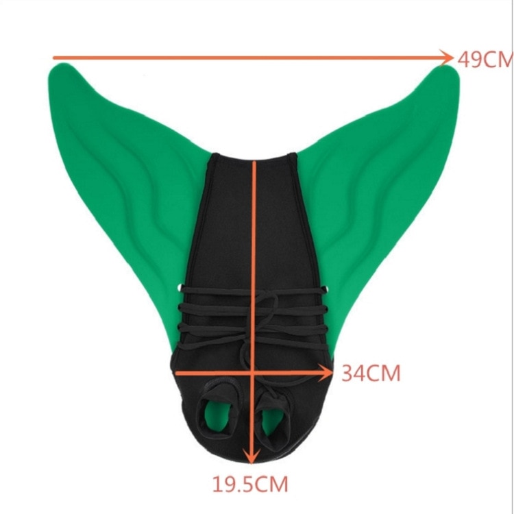 Pinne da sirena per bambini Aldult pinne da nuoto pinne in silicone coda di balena attrezzatura da nuoto per bambini sport acquatici pinne da immersione