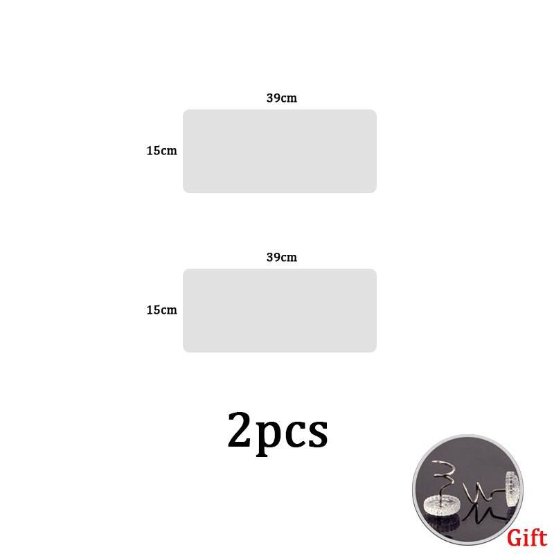 Krasbestendige kattenkrabpaal bankhoes met stop ter bescherming van gestoffeerde meubels kussens huisdierproducten transparante deursticker: 2 stuks per