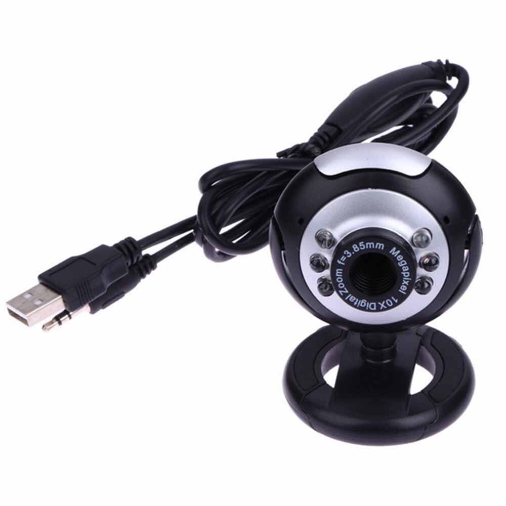 BRAND 6 LED USB 2.0 WEBCAM CAMERA XP, VISTA, WINDO... – Grandado