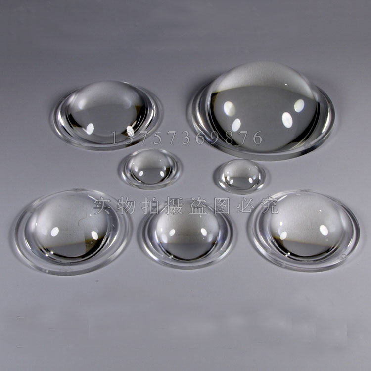 36 42 45 50 66 Mm Acryl Platbolle Lens Transparante Oppervlak Led Zaklamp Photics Glas Verlichting