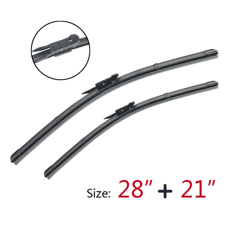 Ruitenwisserblad Voor BMW X3 F25 2010-2017 2011 2012 2013 26 20 13  Ruitenwisser Voor Achter Wisserbladen Set Voorruit Voorruit Voor Achterruit Ruitenwisser (Color : Right hand drive
