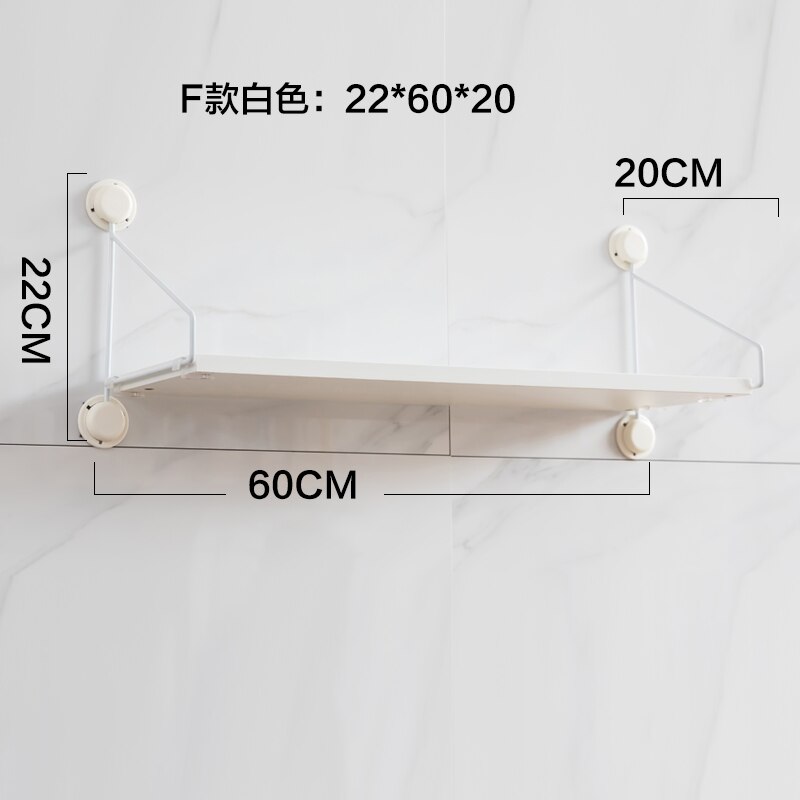 Wall Mounting Free Rack Simple Living Room Background Wall Bookcase Home Simple Combination Book Shelf: 5