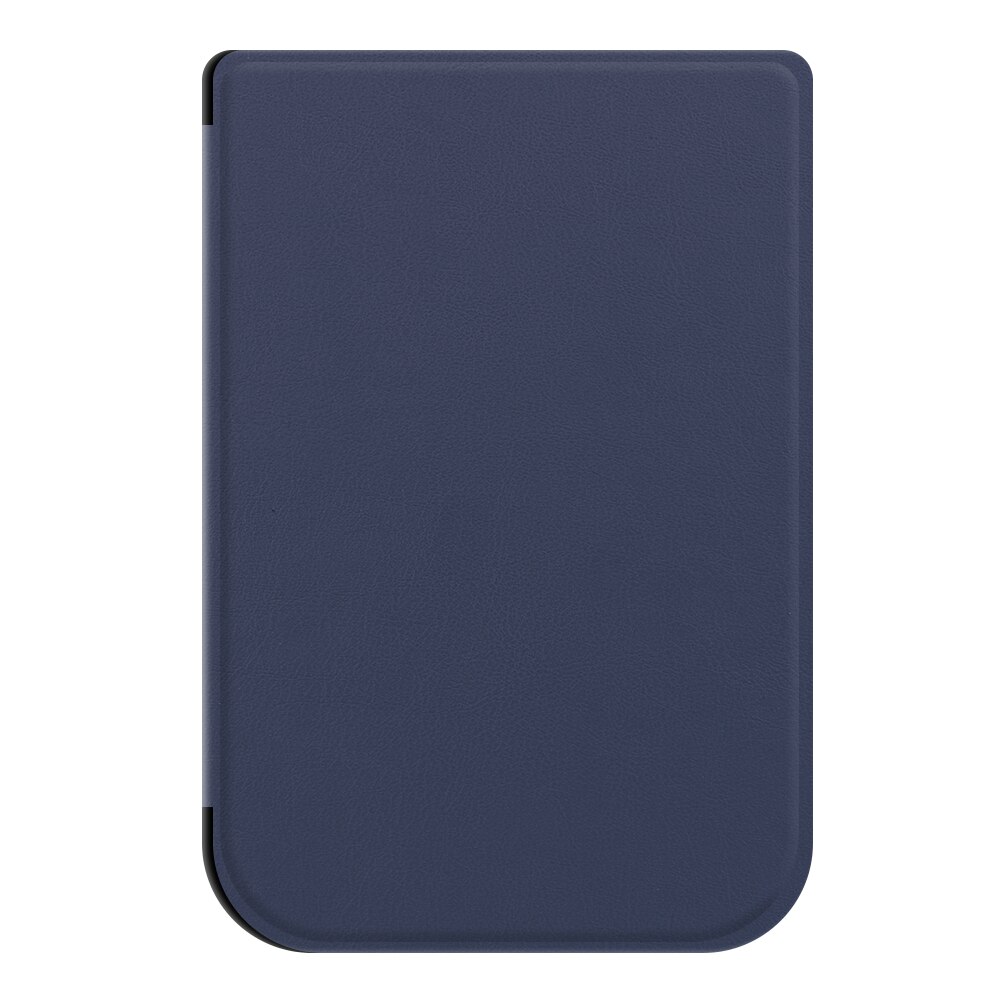 Smukła obudowa do Pocketbook 631 Plus, inteligentne etui ze skóry PU do Pocketbook dotykowy HD 631, magnetyczny Funda do Pocketbook dotykowy HD 2: Dark blue