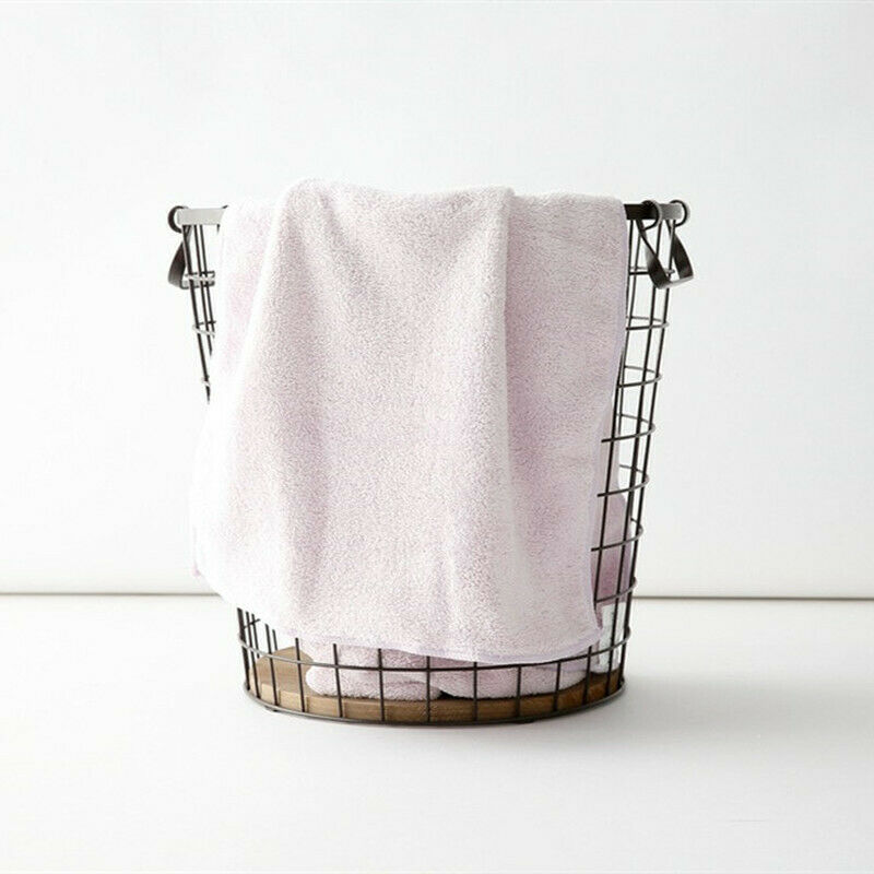 1 stk ensfarget reise bærbart polyester myk korall fløyels håndkle superabsorberende hurtigtørkende håndkle hotellhåndkle tenåringer voksne: Lilla