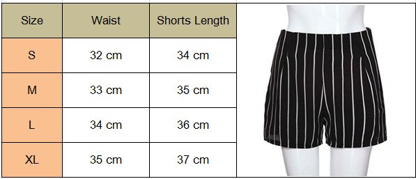 Kvinder sommerbukser stilfulde løse shorts lynlås strand høj talje korte bukser