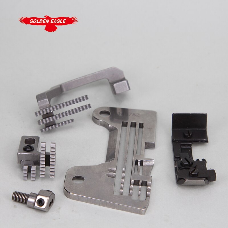 Juego de manómetros para Brother EF4-B531, repuestos para máquina de coser Industrial, prensatelas para máquina de coser