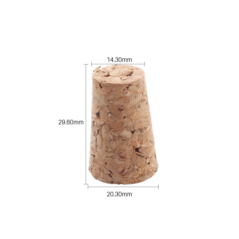 20*15*30mm cone-shape cork stopper for beer bottle,wine bottle sealing plug For brewing wine