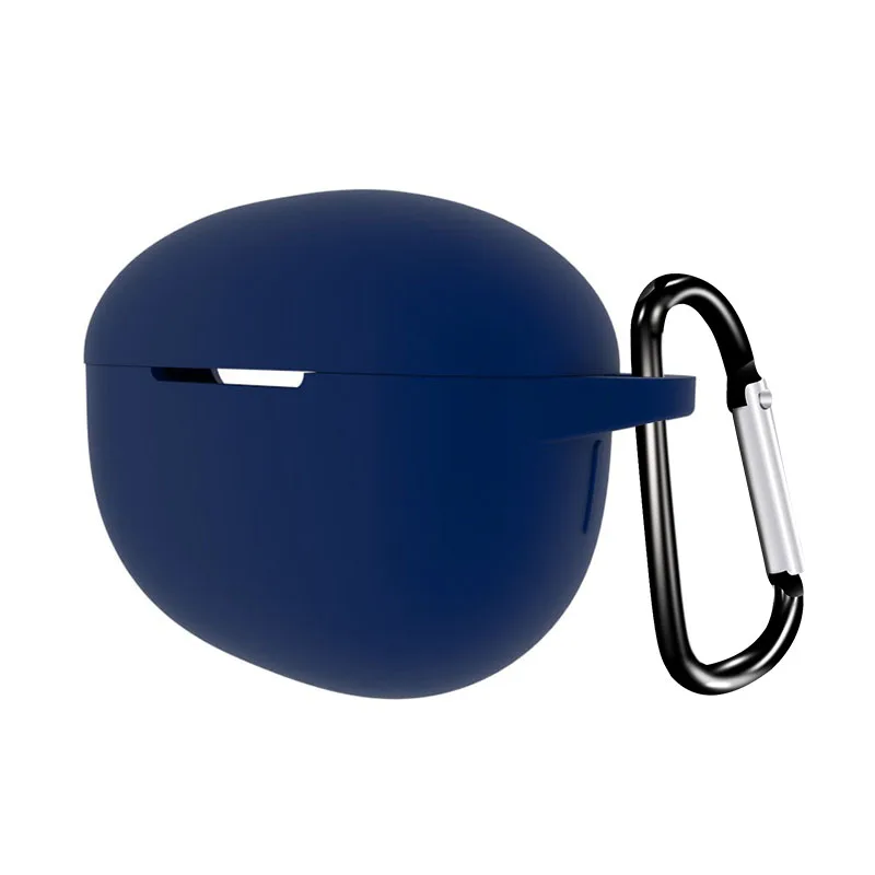 Étui de protection antichoc en silicone avec crochet pour OPPO, écouteurs Enco Air Air2: 3XS / Bleu marine
