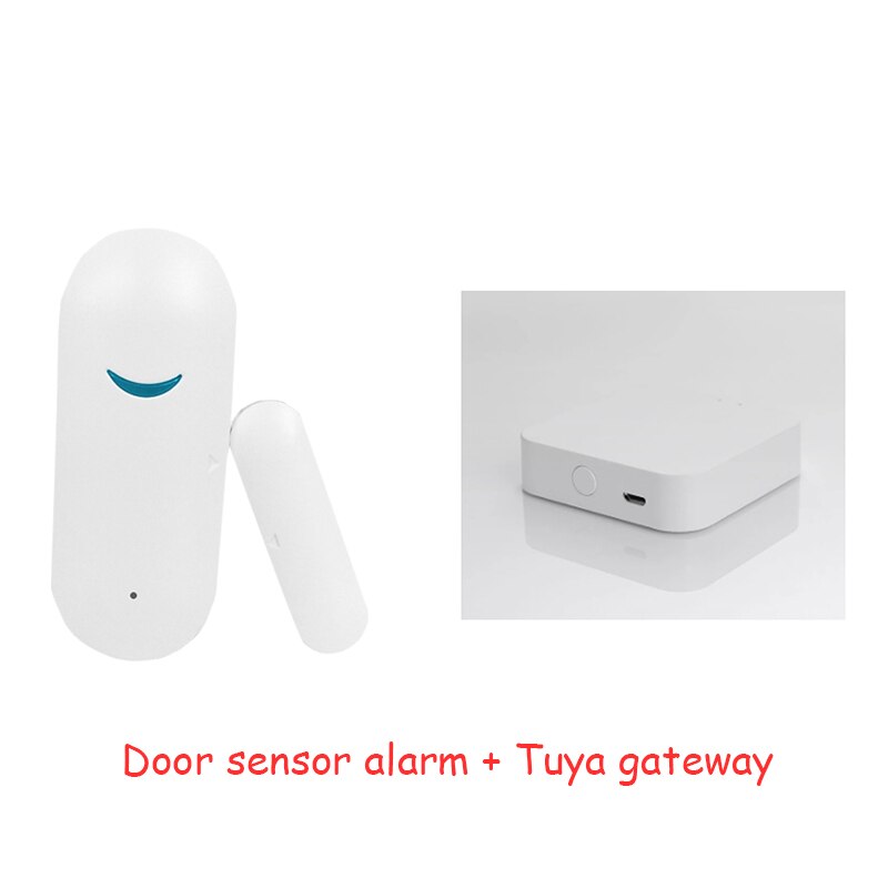 Tuya magnetische sensor draadloze deurdetector raamsensor wifi-applicatie voor huisbeveiligingsdetector alarmsysteem kit: Type b