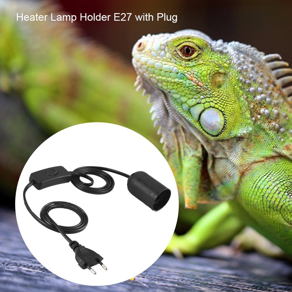 Douille de lampe chauffante en céramique E27, support de lampe, de , pour lampes halogènes, ampoules LED