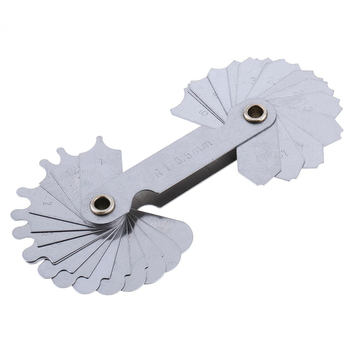 Metrische Inch Draad Plug Gauge Gear Tand Schroef Pitch Meters Meten Carbon Steel Center Meting Draaibank 32 Stks/set