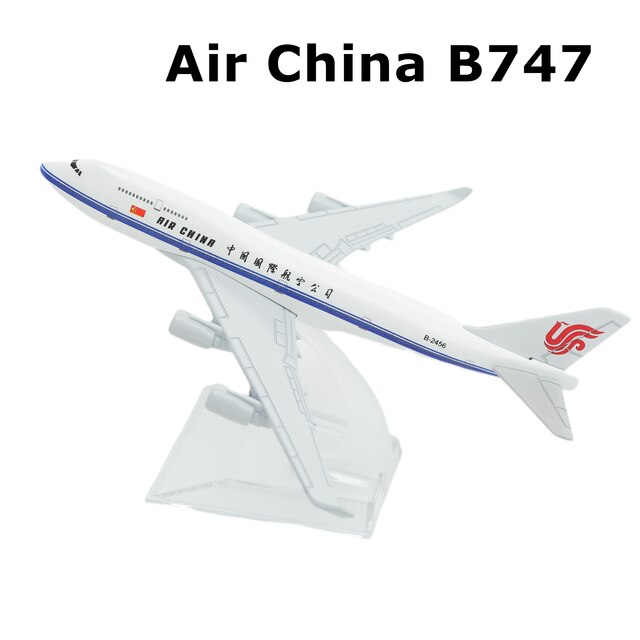 Shenzhen Airlines Boeing 737 Aircraft Model 15cm Alloy Aviation Collectible Diecast Miniature Ornament Souvenir Toys: Air China B747