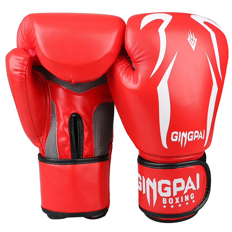 Gants de Kickboxing professionnels pour adultes, poings Sanda, entraînement pour hommes et femmes, sacs de sable de boxe thaïlandais, gants Muay Thai Taekwondo: YELLOW / 10 pouces