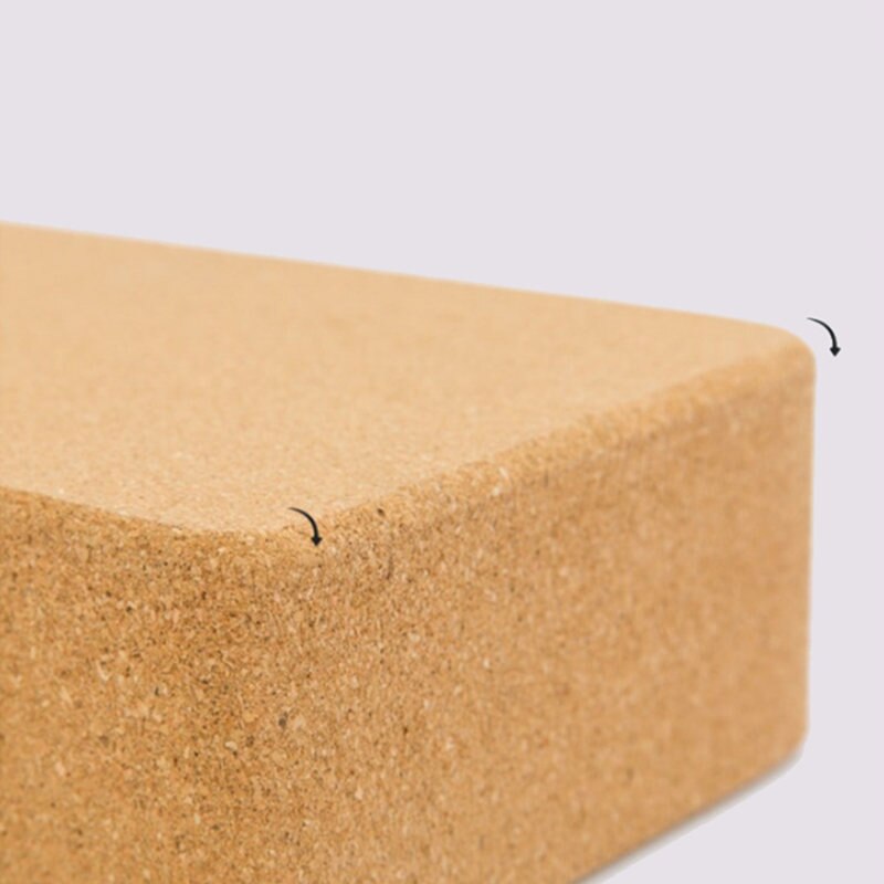 JayCreer Recycled Cork Yoga Block, Sustainable, Eco-Friendly, Handstand Blocks, Non-Toxic, Premium Cork,Cuntom Made Logo