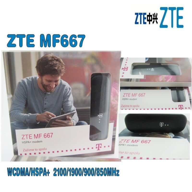 ZTE MF667 Modem USB-21.6 Mbps HSPA ZTE MF667 Dongle de clé Internet