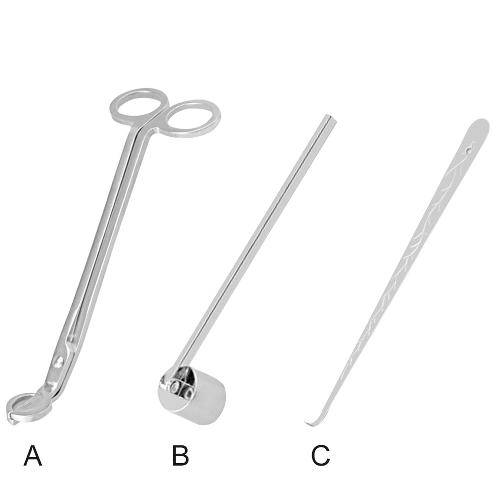 Candle Wick Scissors Stainless Steel Non-slip Aroma Candle Wick Trimmer Clipper Trimming Tool