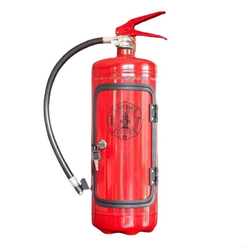 Elegados extintores incendios ven estuche vino para coleccionistas y entusiastas licor champán del: YELLOW