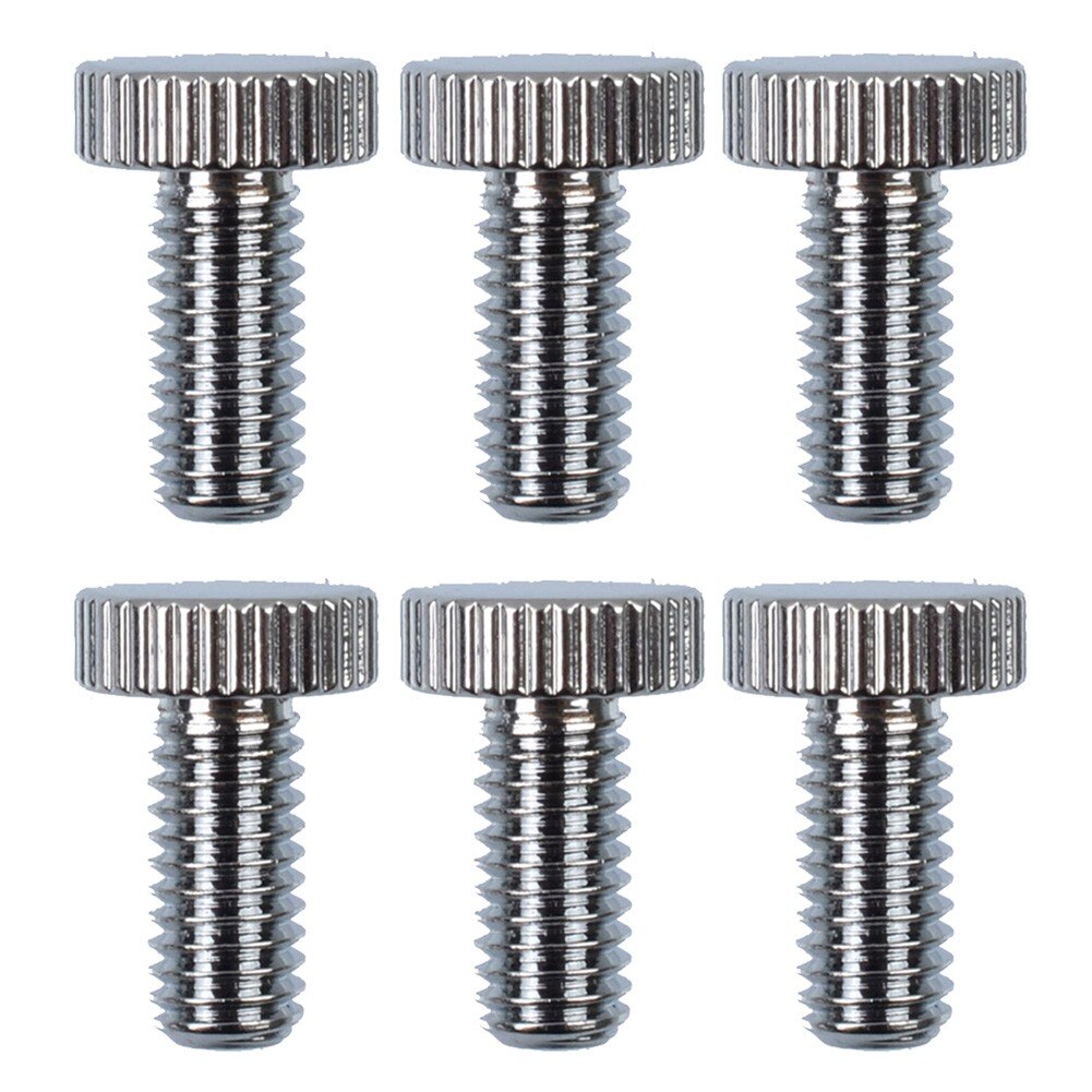 Tornillos de ajuste fino para puente de trémolo de guitarra eléctrica, tuerca de bloqueo de guitarra de 5mm, accesorios de pernos, 6 piezas