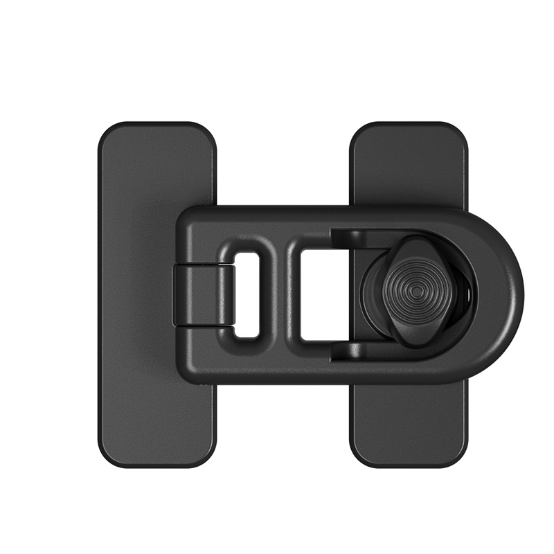 1 st kylskåpslås kyl-frys dörrlås småbarn barn barn ugnsskåp säkerhetslås för baby säkerhetslås: Svart vit