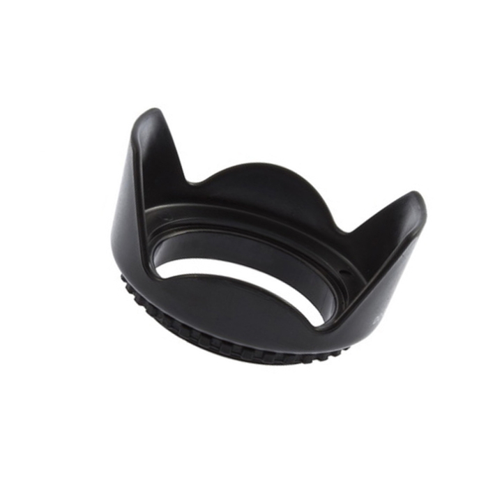 52mm Flower Petal Tulip Lens Hood Screw Mount For Canon digital Camera