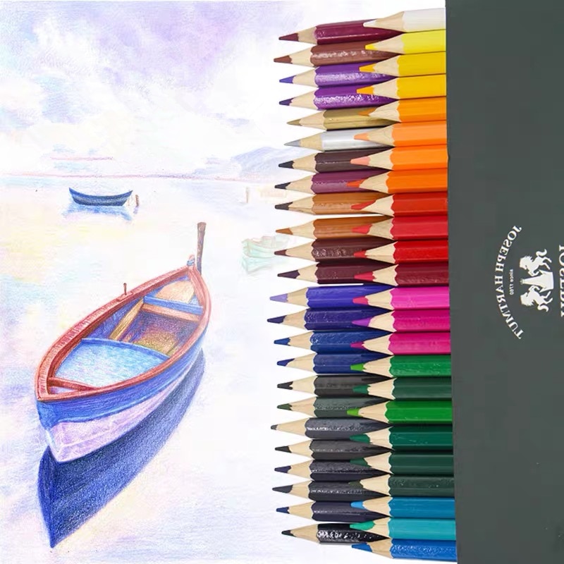 12/18/24/36/48/72 WaterColor Pencils Set Wood Colored Pencil Set Painting for kids Art School Supplies