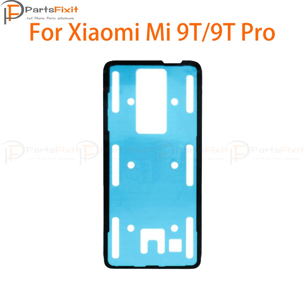 Batterij Deur Lijm Voor Xiaomi 9 T/9 T Pro Batterij Deur Sticker Back Cover Tape Vervanging