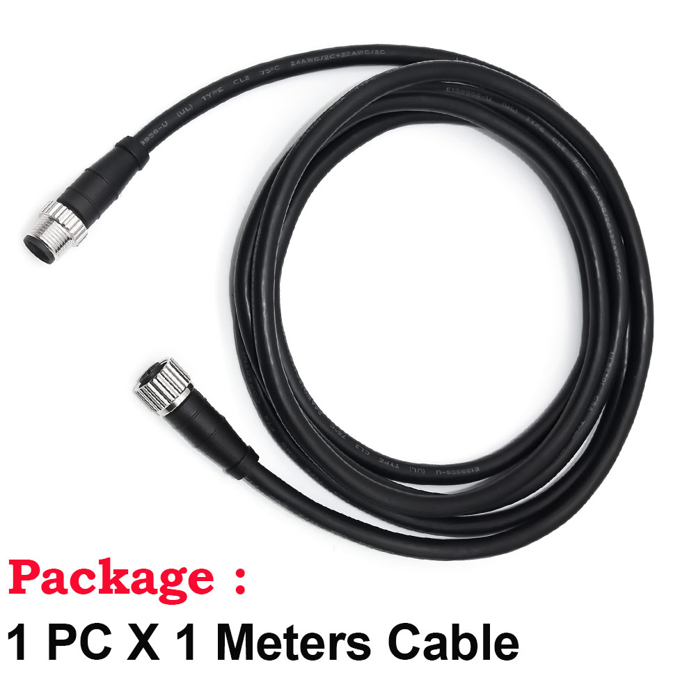 Adattatore cavo NMEA 2000 Rete dati seriali marino barca NMEA 2000 antipasto kit ABS T-tipo 5spillo Cavi adattatori connettore 0,5-4M: giallo