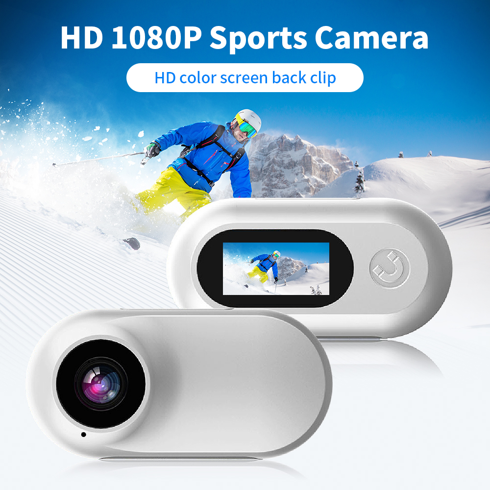 Action Anti Shaking Mini Camera 1080P Full HD Head Mounted Magnetic Attraction Motion Camera DV Sport Video Recorder Helmet Bike