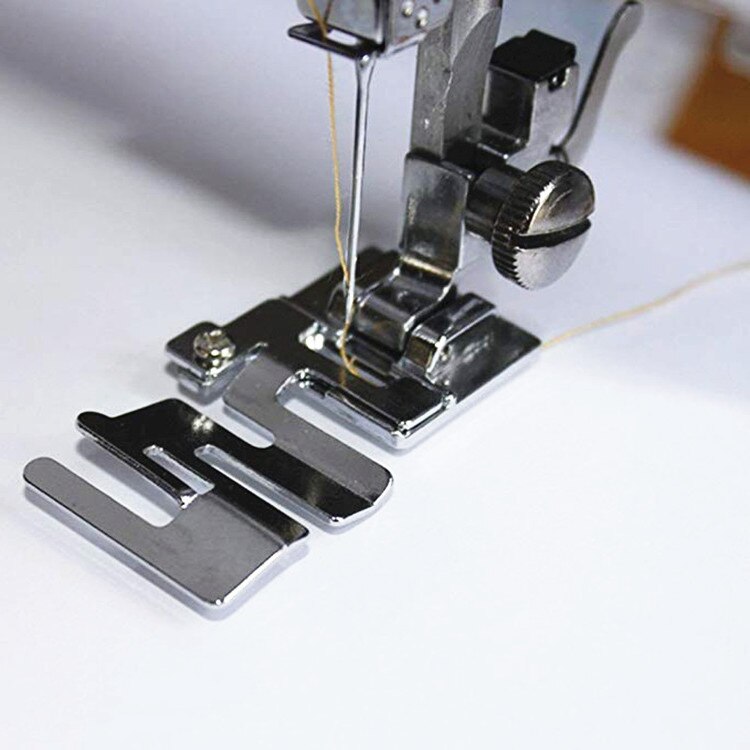 Piedino Antiaderente Teflon Per Macchina Da Cucire - Universale Per Tessuti Difficili: Pelle, Vinile, Plastica - Adatto A Singer, Brother, Janome E Altri Low Shank