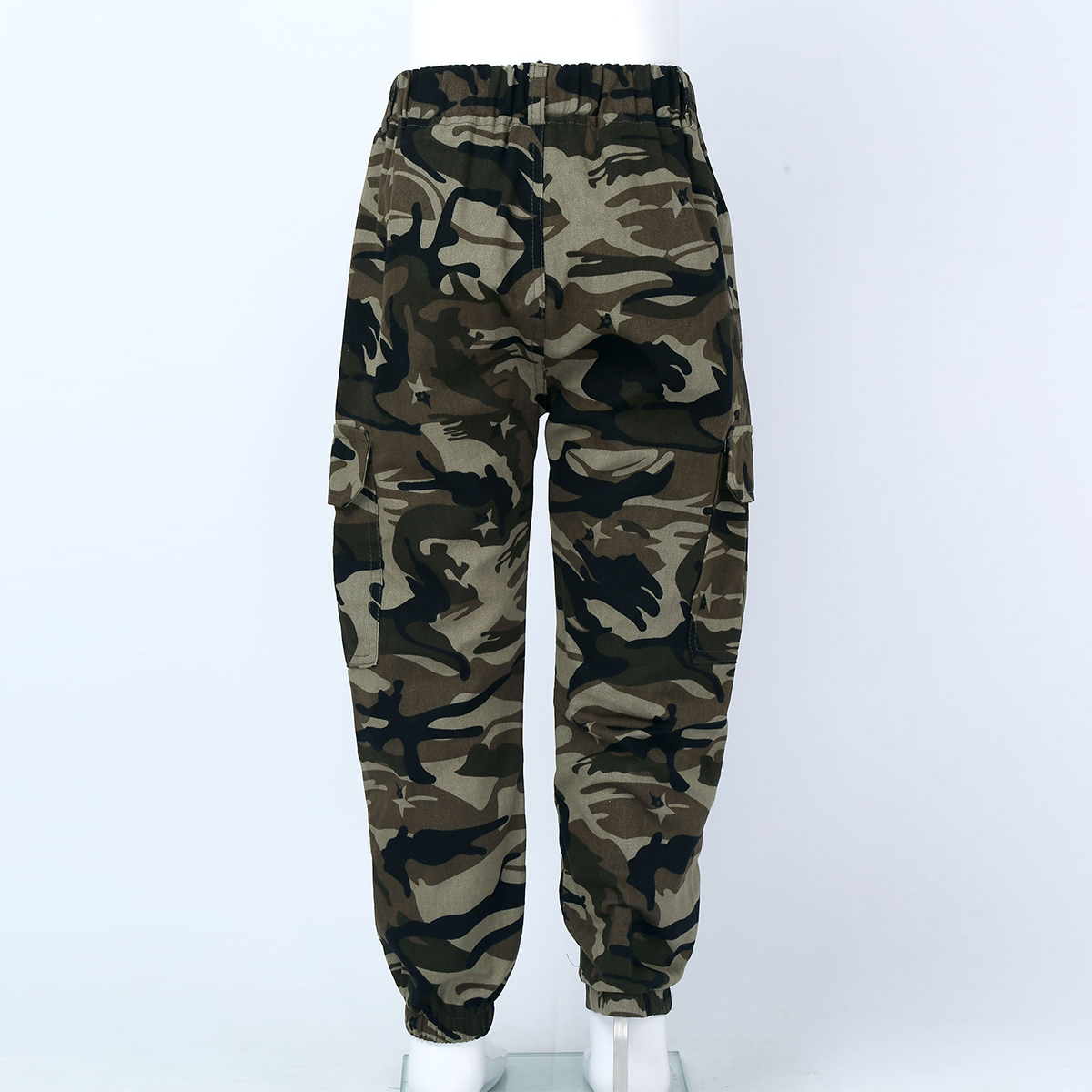 Kids Camo Trousers Teenage Boys Cargo Pants Casual Cotton Sport Pants Children Camouflage Pants For Boys Joggers Sweatpants