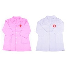 Children Doctor Role Play Costume Dress-Up Set Doctor Lab Coat Kit