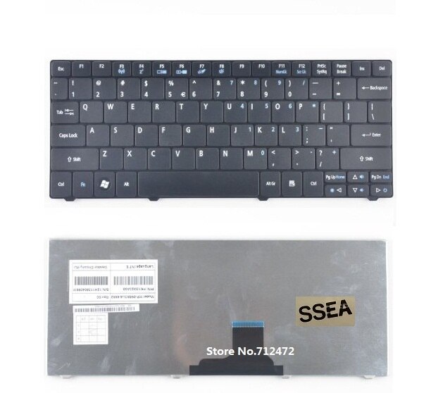 SSEA Laptop US Keyboard For Acer Aspire 1430 1430Z 1551 1830 1830T TravelMate 8172 8172T 8172Z One 721 AO721 AO721 722 AO722