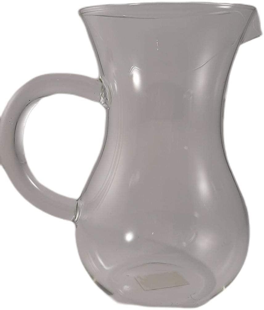 Petit pichet en verre soufflé et bullé Petit pichet en verre soufflé et bullé