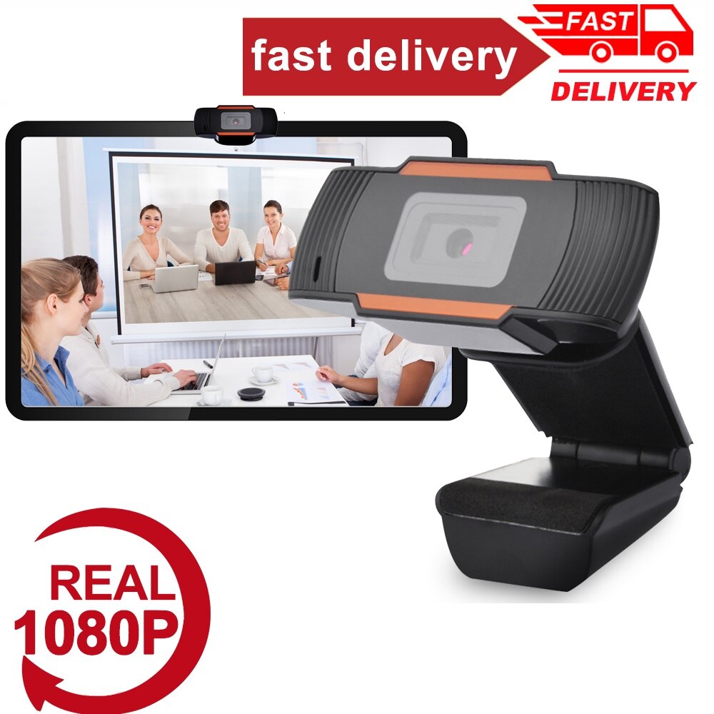 360 Graden Draaibare 2.0 Hd Webcam 1080P Usb Camera Video-opname Web Camera Met Microfoon Voor Pc Computer