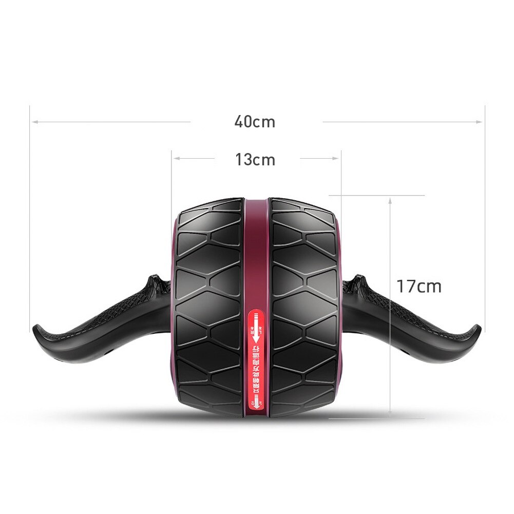 Multifunction Arms Back Belly Core Trainer Workout Abdominal Roller Wheel Mute Roller Body Shape Training Fitness Equipment