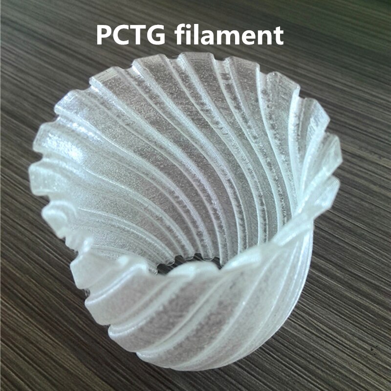 3D Printer Filament PCTG 1.75mm 1kg Food Grade High Temperature Resistance High Hardness and UV Resistance Can Be Polished Best: transparen1.75mm1kg