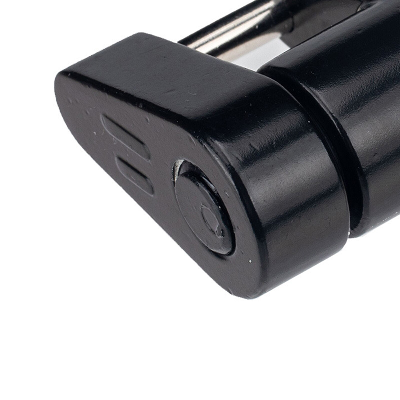 Portable Black Trailer Hitch Coupler Lock Dia 1/4 Inch for Tow Boat Coupler Towing Hauling