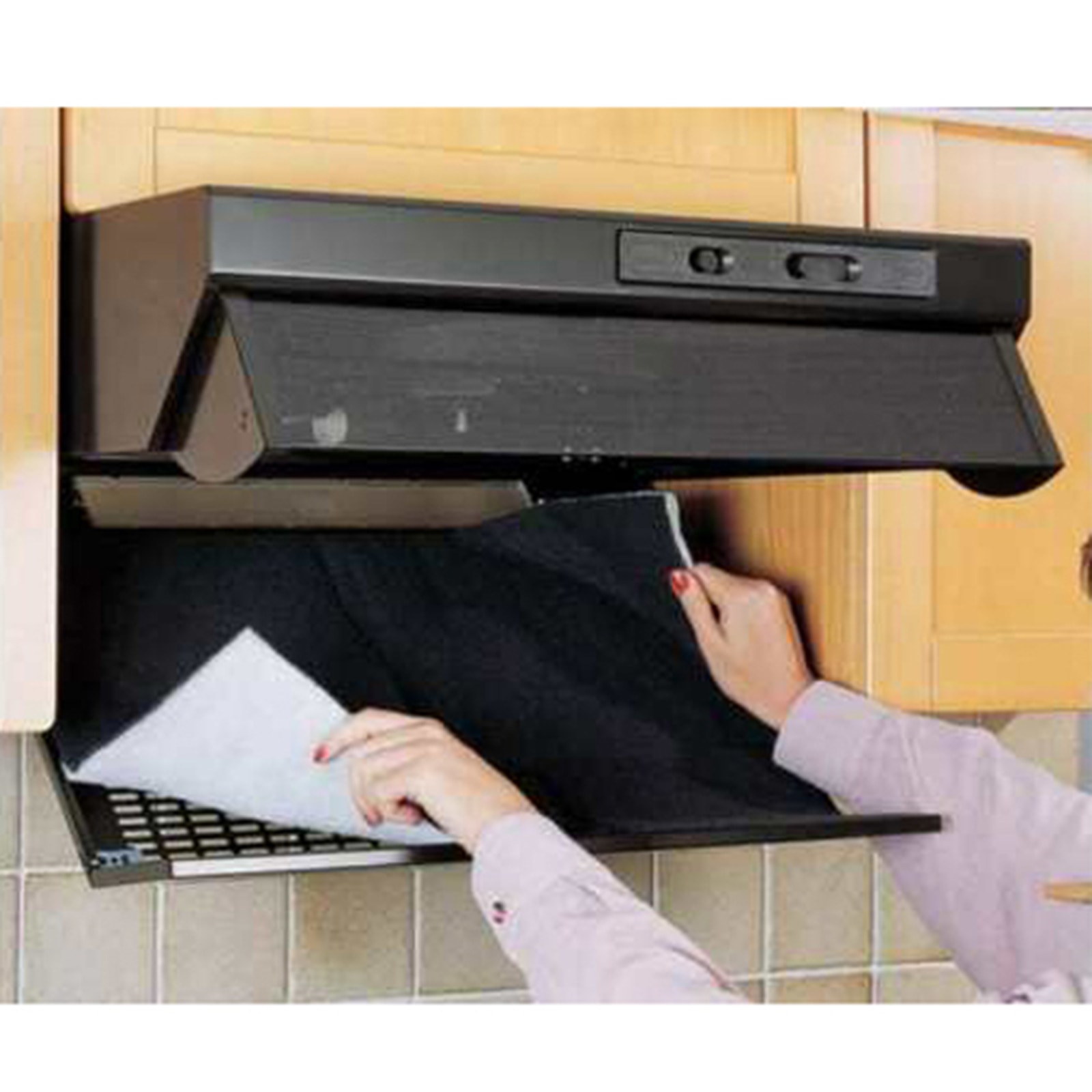 Universele Afzuigkap Extractor Activated Carbon Filter Katoen Voor Rook Uitlaat Ventilator Thuis Keuken Afzuigkap Onderdelen