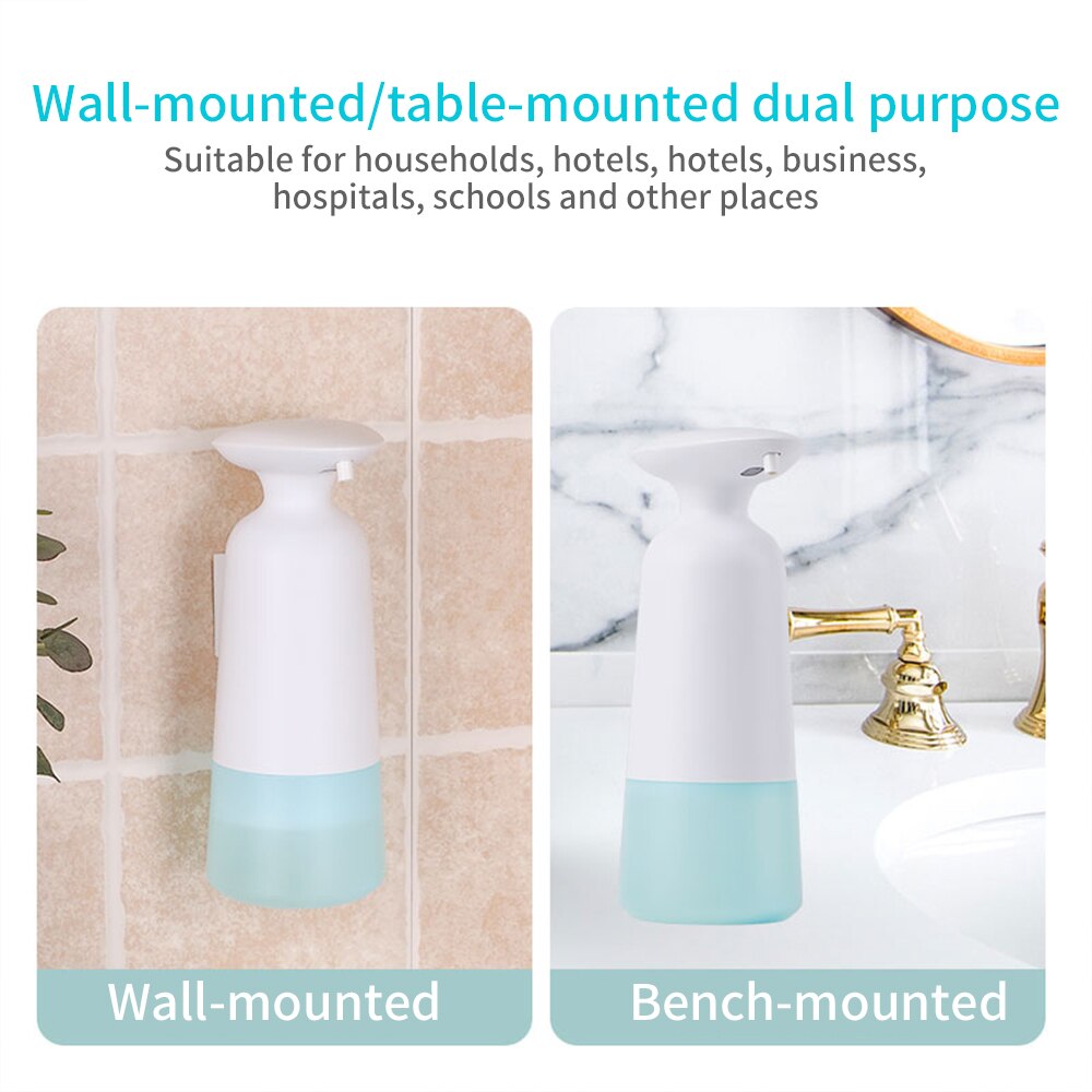 Touch Free 350ml Soap Sanitizer Lotion Dispenser Automatic Touchless Hand Wash Smart Liquid Soap Dispenser Foam Soap Dispenser