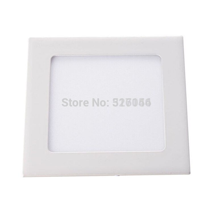 1 Pcs High Power Bright Led Panel Light 6W 540LM Ronde Vierkante Vorm AC85-265V Ulthra Dunne