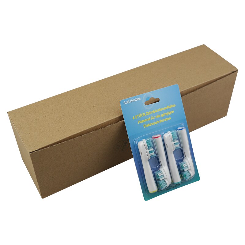 4 stücke Elektrische Zahnbürste Köpfe Für Oral Hygiene Dual Sauber SB-417A EB417
